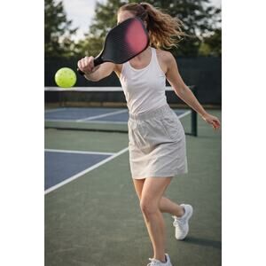 3 for $9 Eddie Bauer Tan tennis pickle ball skirt 14 EUC